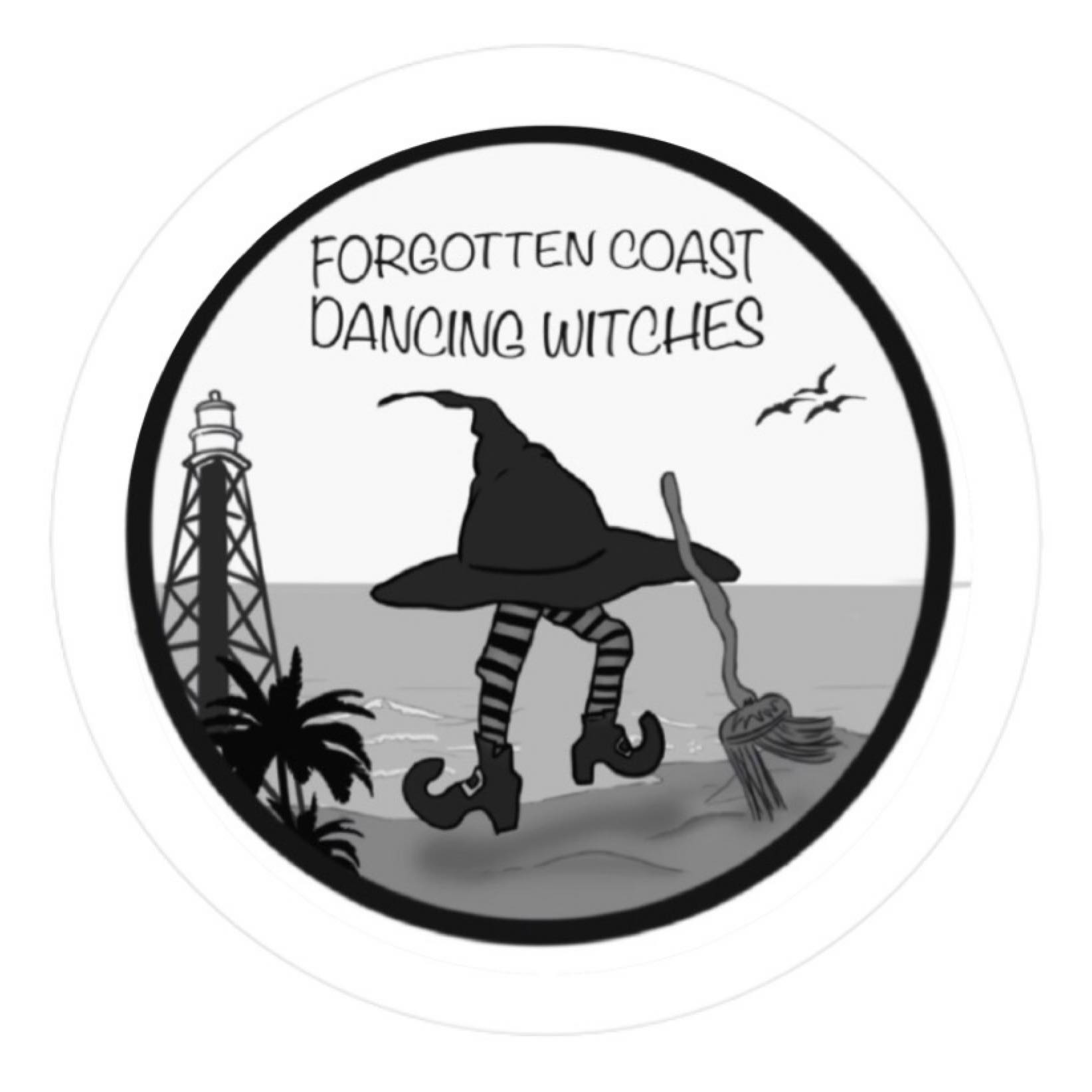 Forgotten Coast Dancing Witches logo
