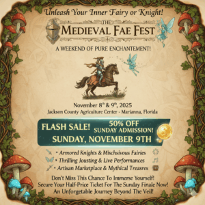 FLASH SALE! 50% OFF SUNDAY ADMISSION! SUNDAY, NOVEMBER 9TH